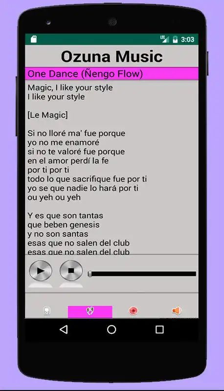 Play Ozuna Music With Lyrics