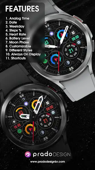 Play P004 - Analog Watch Face as an online game P004 - Analog Watch Face with UptoPlay