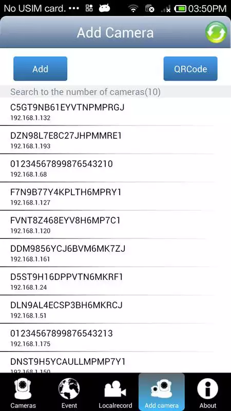 Play P2P IPCamera