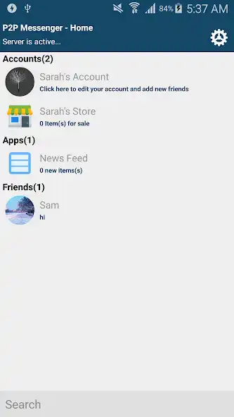 Play P2P Messenger  and enjoy P2P Messenger with UptoPlay