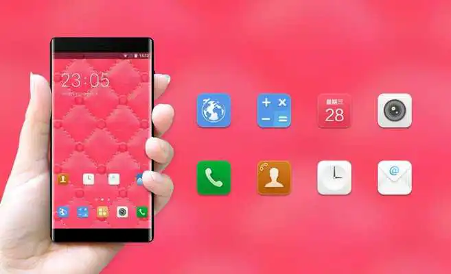 Play P7 Gionee Red Amigo Theme  Wallpaper Icon Pack