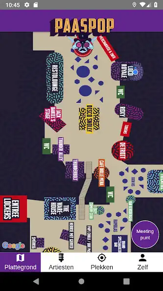 Play Paaspop Festival App (Afstudeerproject) as an online game Paaspop Festival App (Afstudeerproject) with UptoPlay
