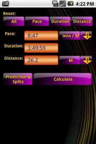 Play Pace Calculator 2.2  and enjoy Pace Calculator 2.2 with UptoPlay