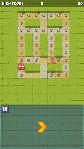 Play Pac Fruit Man as an online game Pac Fruit Man with UptoPlay