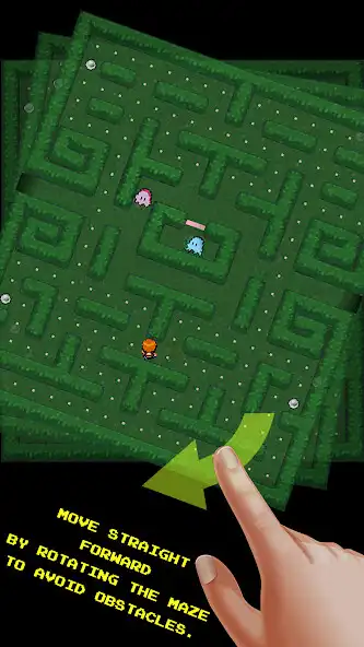 Play Pac-guy - rotate the maze to run away!  and enjoy Pac-guy - rotate the maze to run away! with UptoPlay