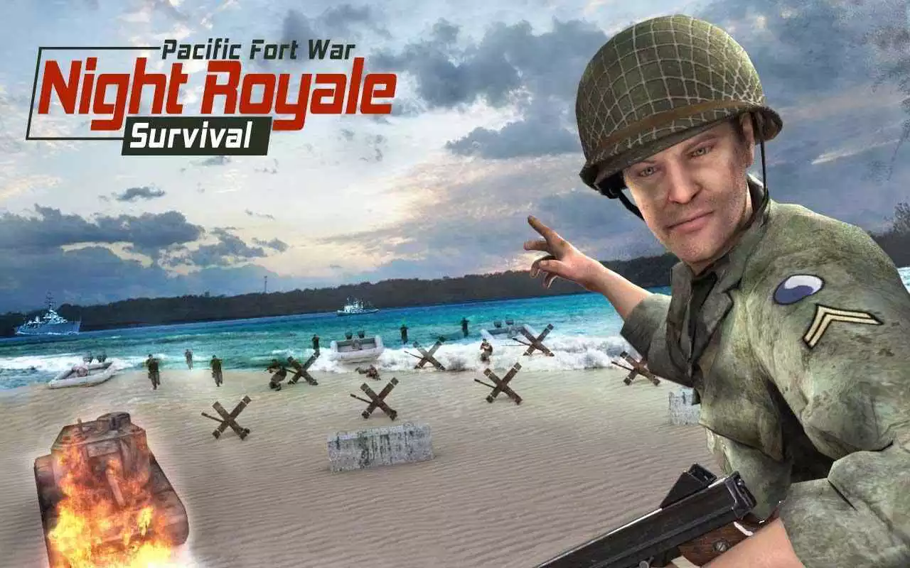 Play Pacific Fort Frontline Warfare Royale Survival