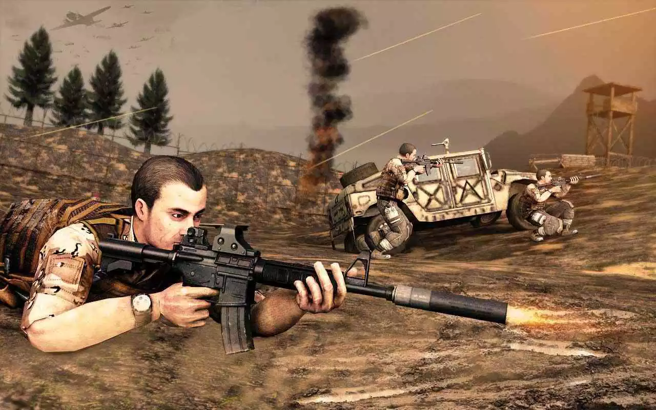 Play Pacific Fort Frontline Warfare Royale Survival