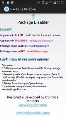 Play Package Disabler