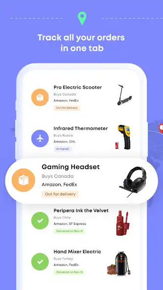 Play Package Tracker, Parcel Finder  and enjoy Package Tracker, Parcel Finder with UptoPlay
