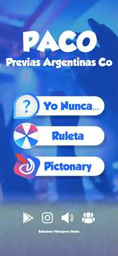 Play Paco, Juego de Previas Argentinas  and enjoy Paco, Juego de Previas Argentinas with UptoPlay