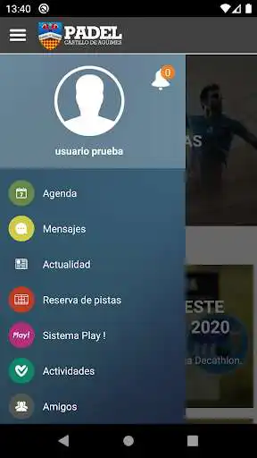 Play Padel Castillo De Aguimes as an online game Padel Castillo De Aguimes with UptoPlay