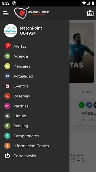 Play Padel CPI as an online game Padel CPI with UptoPlay