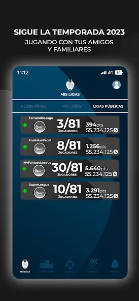 Play Padel Fantasy as an online game Padel Fantasy with UptoPlay