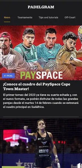 Play Padelgram as an online game Padelgram with UptoPlay