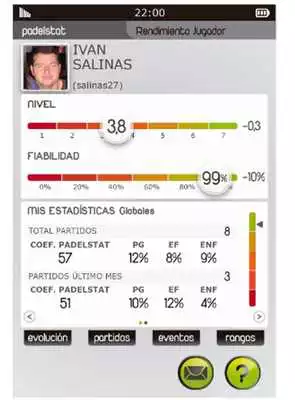 Play padel stat app