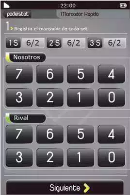 Play padel stat app