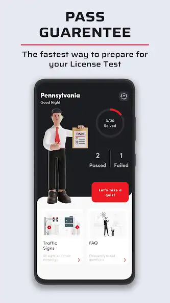 Play PA Drivers Permit Test  and enjoy PA Drivers Permit Test with UptoPlay