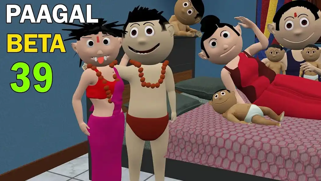 Play Pagal Beta - Comedy video App  and enjoy Pagal Beta - Comedy video App with UptoPlay