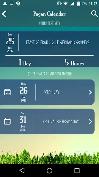 Play Pagan Calendar as an online game Pagan Calendar with UptoPlay