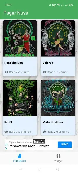 Play Pagar Nusa : Panduan dan Jam  and enjoy Pagar Nusa : Panduan dan Jam with UptoPlay