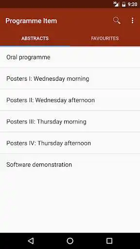 Play APK PAGE Abstracts  and enjoy PAGE Abstracts with UptoPlay org.pagemeeting.App2011