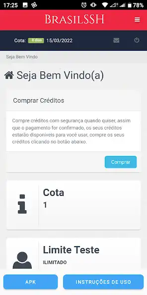 Play Painel BrasilSSH as an online game Painel BrasilSSH with UptoPlay