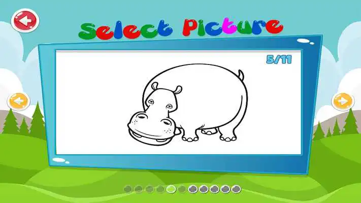 Play Paint Animal Coloring Shapes