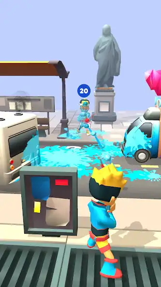 Play Paintball Clash as an online game Paintball Clash with UptoPlay