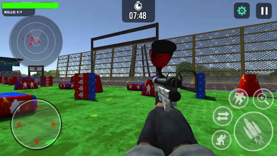 Play Paintball Gun: ASMR Simulator  and enjoy Paintball Gun: ASMR Simulator with UptoPlay