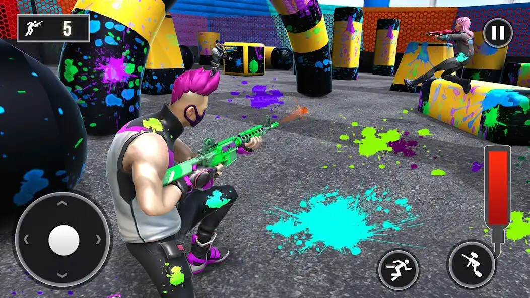 Play Paintball Shooter War Arena: Color Shooting Games  and enjoy Paintball Shooter War Arena: Color Shooting Games with UptoPlay