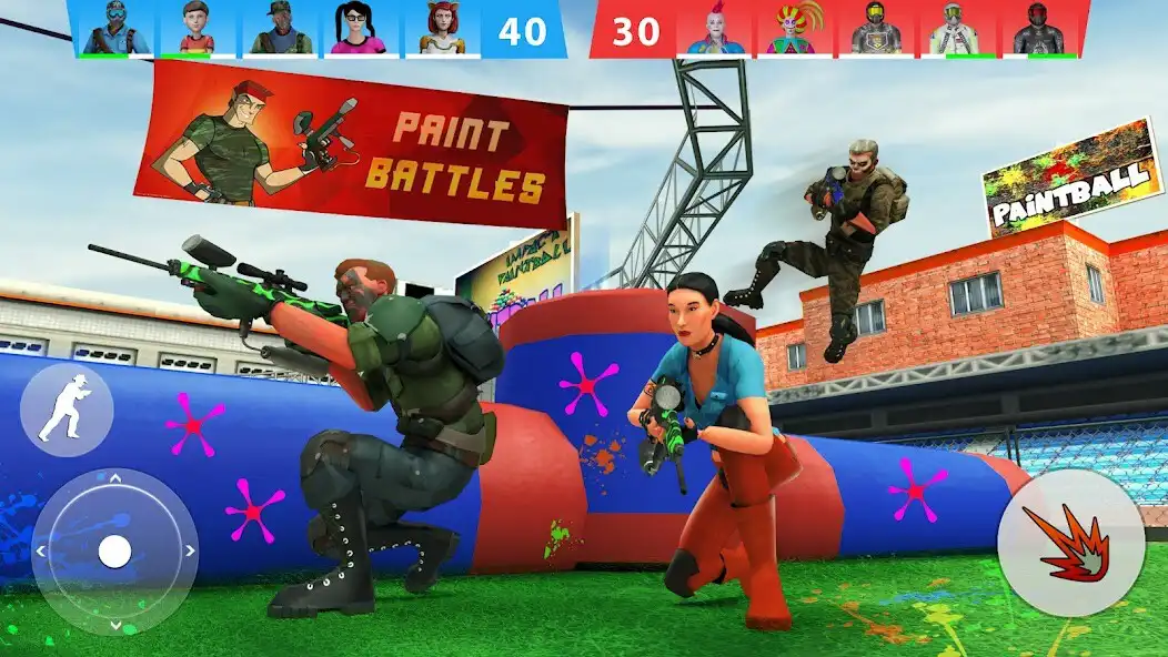 Play Paintball Shooting Game 3d  and enjoy Paintball Shooting Game 3d with UptoPlay