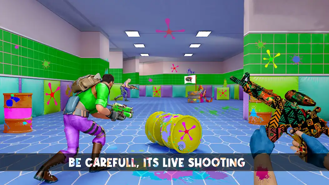 Play Paintball Shooting Game:3D War  and enjoy Paintball Shooting Game:3D War with UptoPlay
