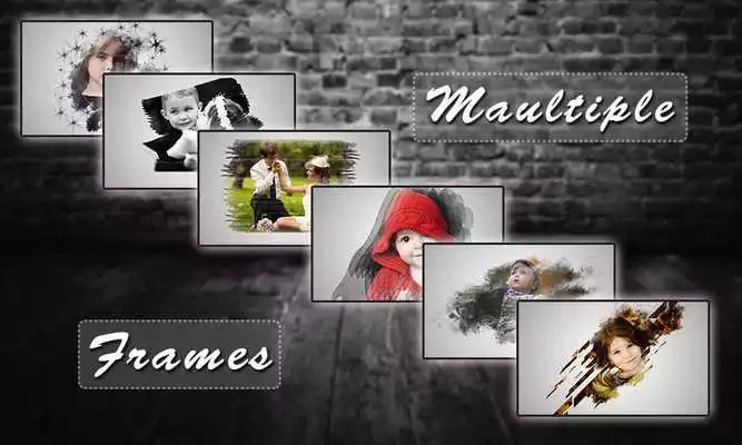 Play Paint Brush Photo Frames