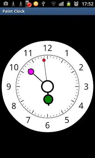 Play Paint Clock as an online game Paint Clock with UptoPlay