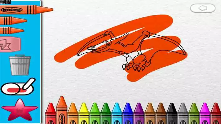 Play Paint Dinosaurs for Toddlers