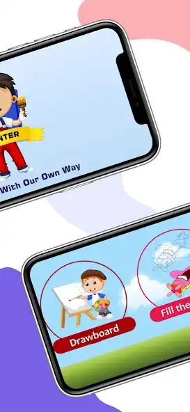 Play Painter - for Creative Kids as an online game Painter - for Creative Kids with UptoPlay