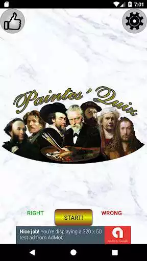 Play APK Painters Quiz  and enjoy Painters Quiz with UptoPlay ru.mikhailkruglov.painters_quiz