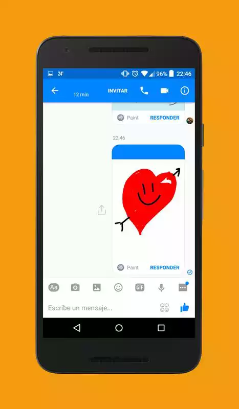 Play Paint for Whatsapp  Messenger