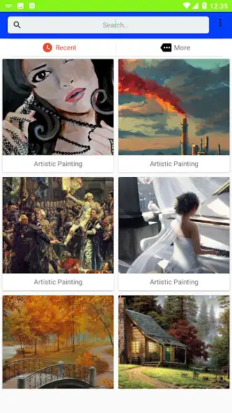 Play Painting Art Wallpaper as an online game Painting Art Wallpaper with UptoPlay