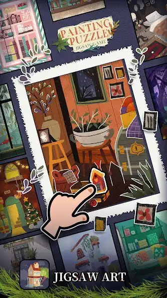 Play Painting puzzle : Jigsaw game  and enjoy Painting puzzle : Jigsaw game with UptoPlay