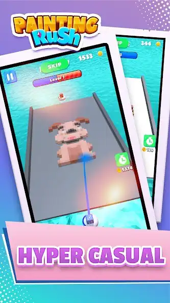 Play Painting Rush - Stickman Match  and enjoy Painting Rush - Stickman Match with UptoPlay