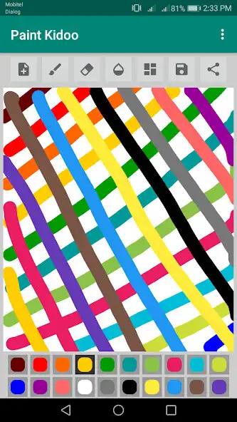 Play Paint Kidoo - Draw and Paint as an online game Paint Kidoo - Draw and Paint with UptoPlay