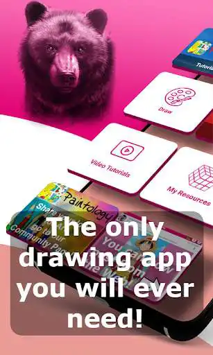 Play Paintology - Paint, Draw & Socialize  and enjoy Paintology - Paint, Draw & Socialize with UptoPlay