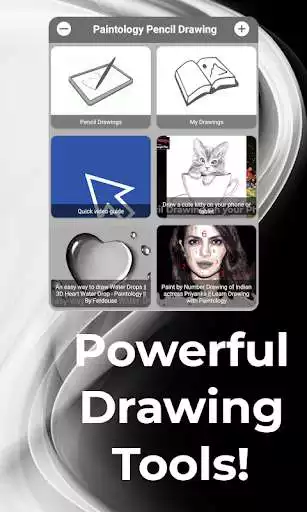 Play Paintology - Pencil Drawing, Real Drawing App as an online game Paintology - Pencil Drawing, Real Drawing App with UptoPlay