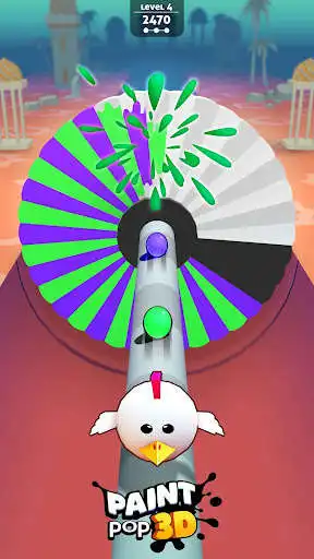 Play Paint Pop 3D as an online game Paint Pop 3D with UptoPlay