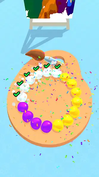 Play Paint Sort 3D as an online game Paint Sort 3D with UptoPlay