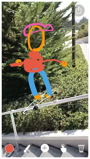 Play Paint Space AR as an online game Paint Space AR with UptoPlay