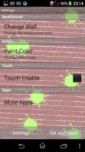 Play Paint Splash Live Wallpaper as an online game Paint Splash Live Wallpaper with UptoPlay
