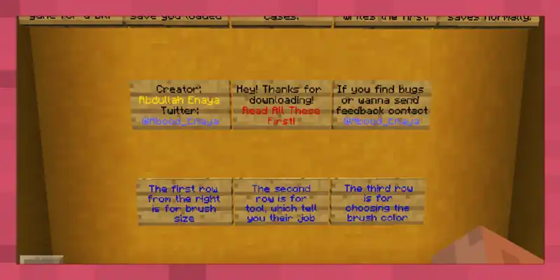 Play Paint Your Picture. Map for MCPE