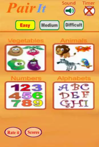 Play APK Pair it : sharpen your memory  and enjoy Pair it : sharpen your memory with UptoPlay twintest.mobile.namespace